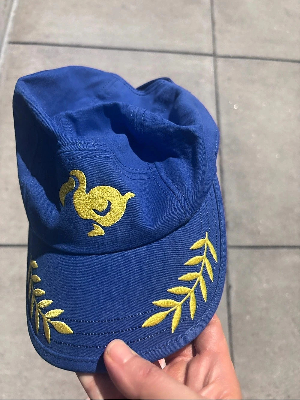Nintendo Animal Crossing Dodo Airlines DAL Cap Blue & Yellow